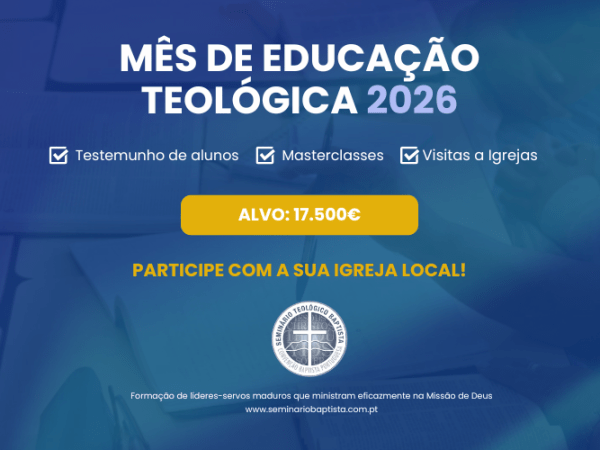 Fevereiro – Mês de Educação&nbsp;Teológica